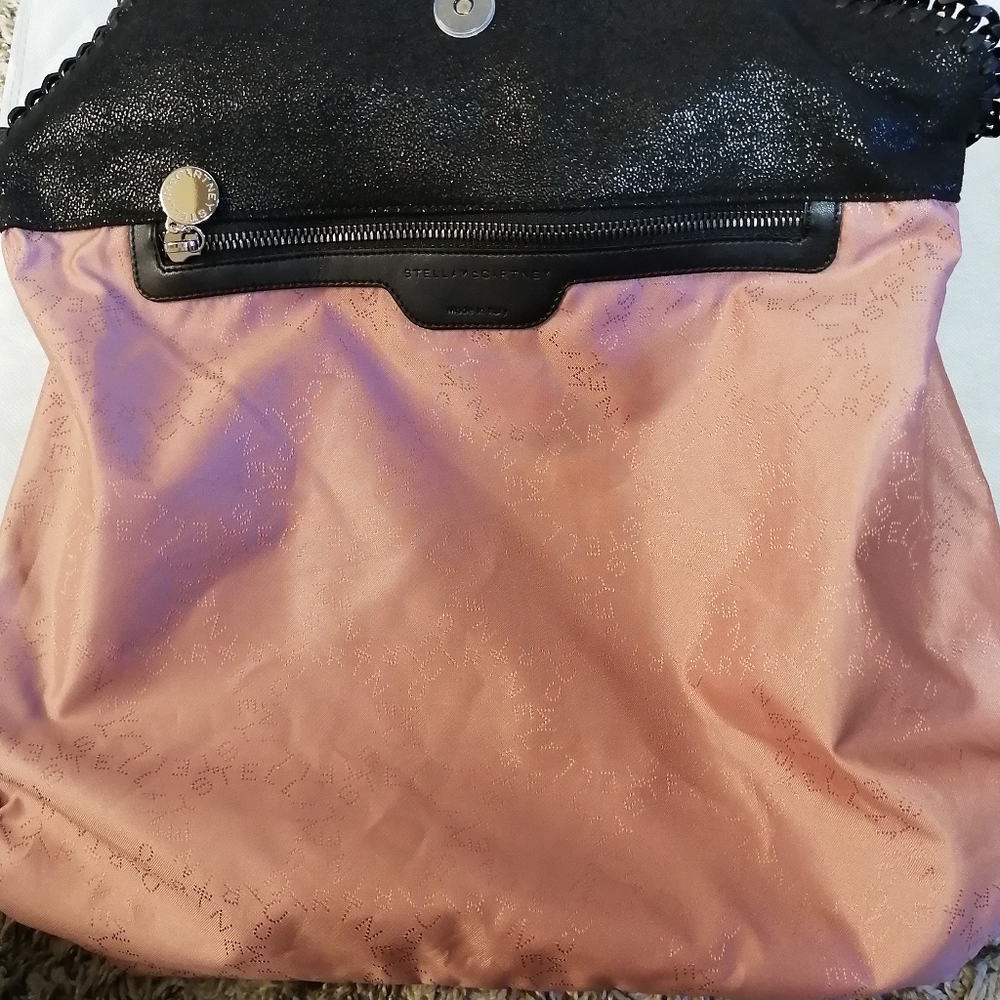 Stella McCartney Shaggy Deer Fold-Over Medium Tote - Picture 9 of 12